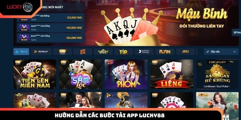 Hướng dẫn các bước tải app Lucky88 thành công cho từng thiết bị