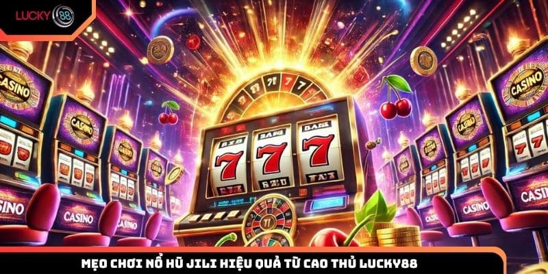 Mẹo chơi nổ hũ JILI hiệu quả từ cao thủ Lucky88